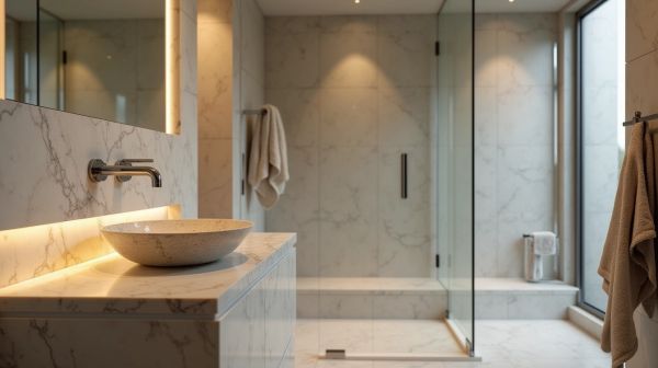 Optimiser votre salle de bain avec une vasque en pierre unique