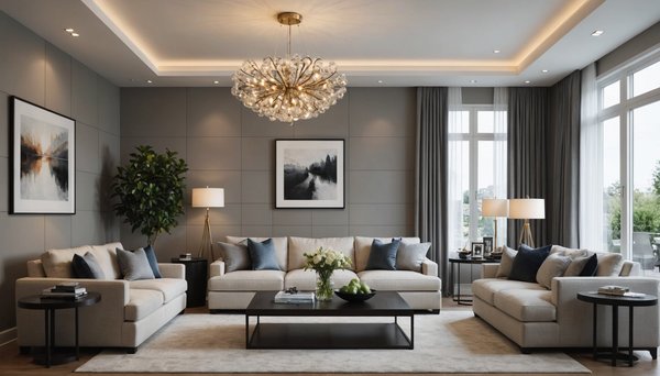 Lustre salon moderne : illuminez votre espace avec style